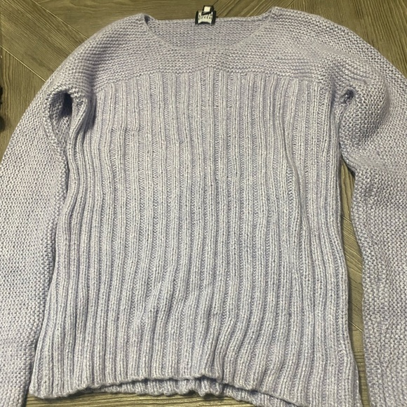 Eileen Fisher Gray Cowl Neck Sweater - Picture 2 of 2